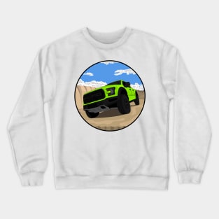 RAPTOR LIME Crewneck Sweatshirt